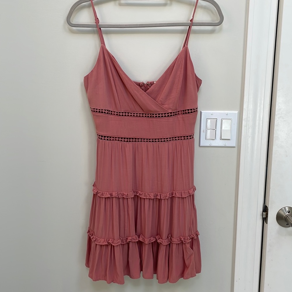 Altar’d State mini ruffled dress size M